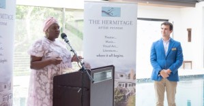 Shariffa Ali Accepts 2022 Hermitage Major Theater Award