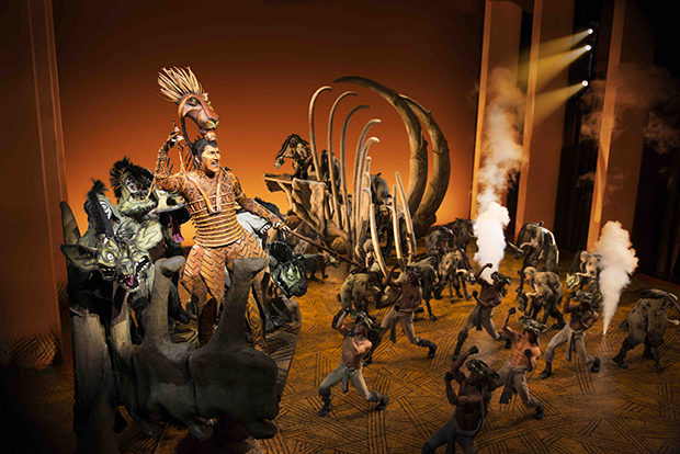 lionking broadway actors in the stage