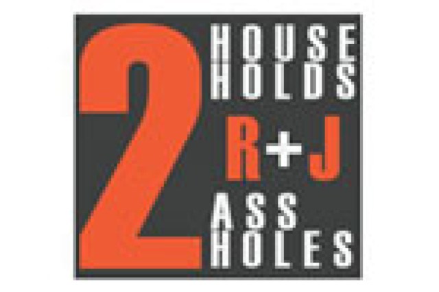 2 households 2 assholes shakespeares r j logo 9601
