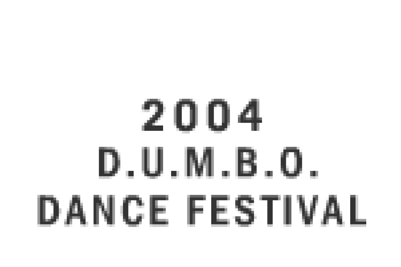 2004 dumbo dance festival logo 3245