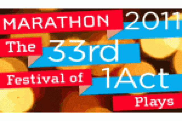 2011 marathon of oneact plays logo 15809