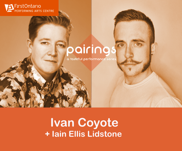 PACE Pairings Ivan Coyote Iain Ellis Lidstone Broadway shows and tickets