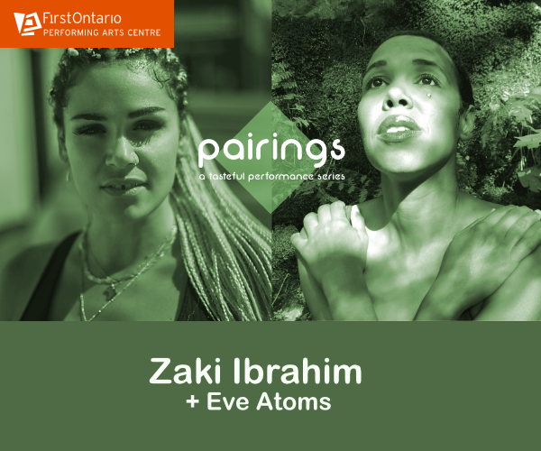 PACF Pairings Zaki Ibrahim Eve Atoms Broadway shows and tickets