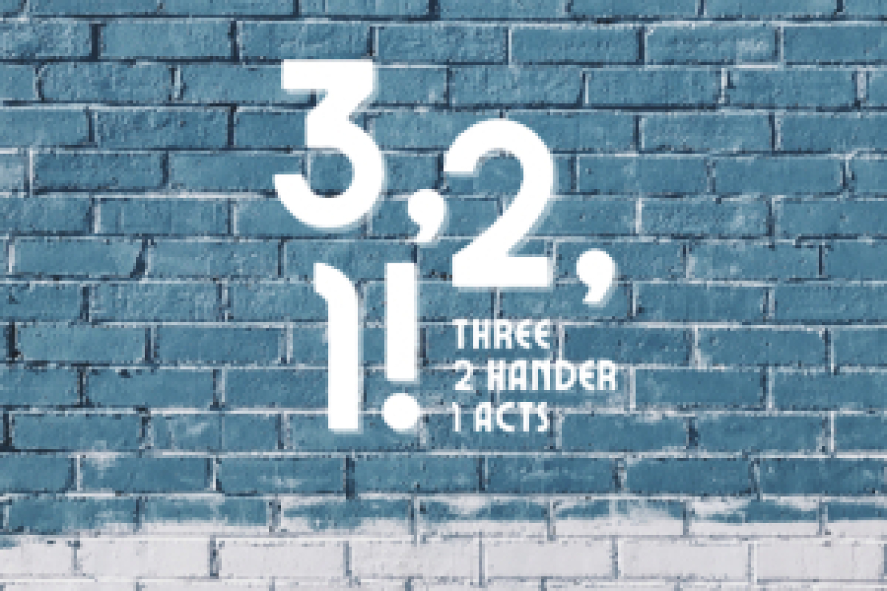 3 2 1 three twohander oneacts logo 98093 1