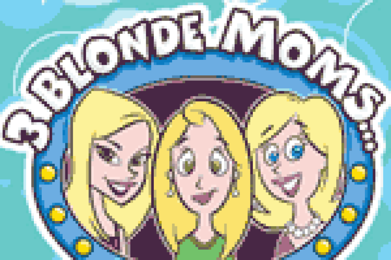 3 blonde moms logo 22327