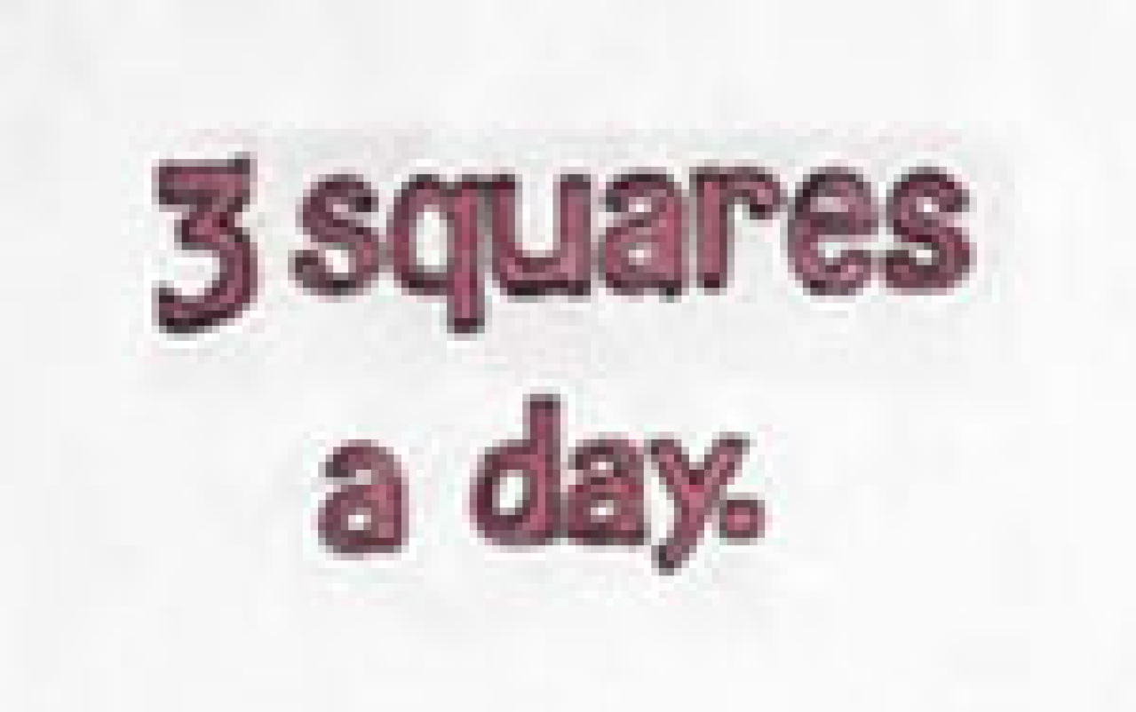 3 squares a day logo 28574