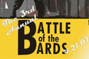 3rd Annual Battle of the Bards