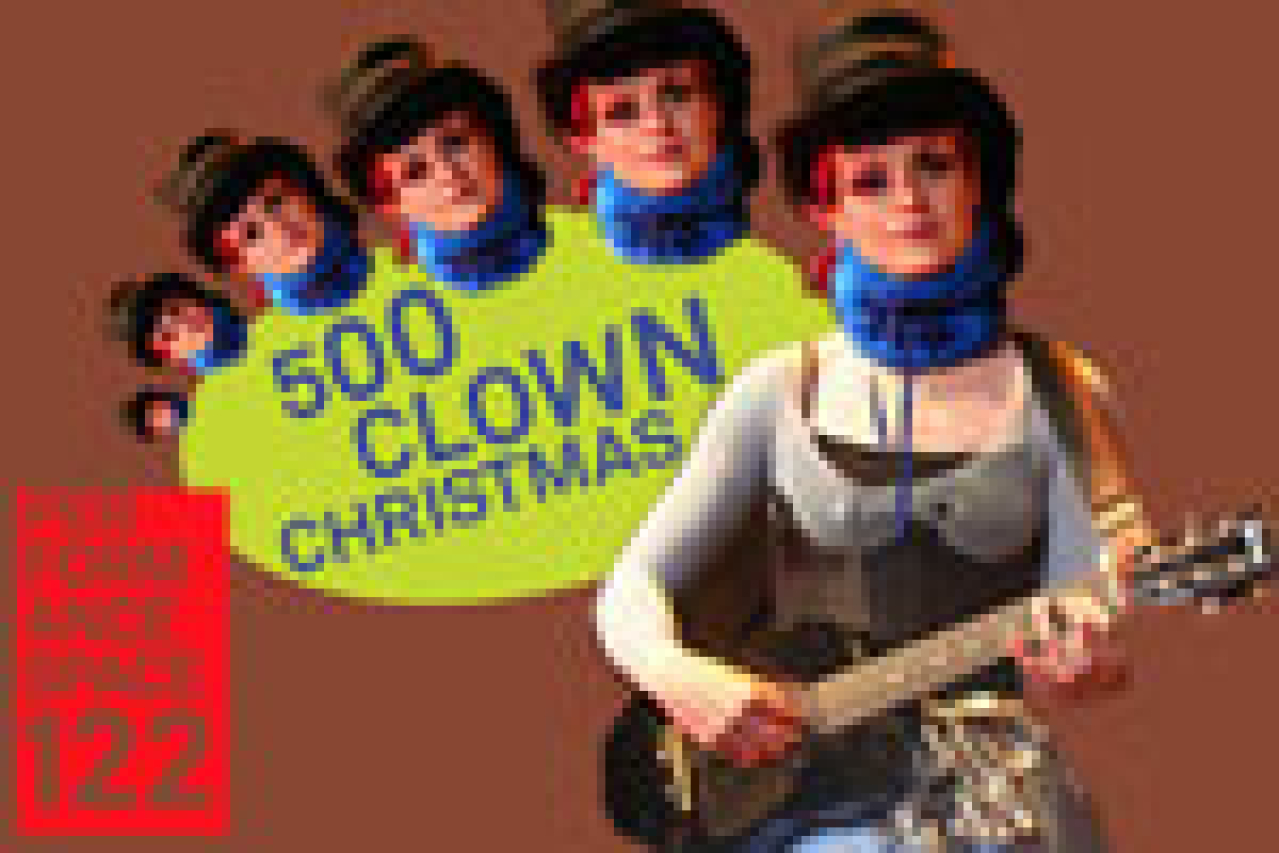 500 clown christmas logo 24519