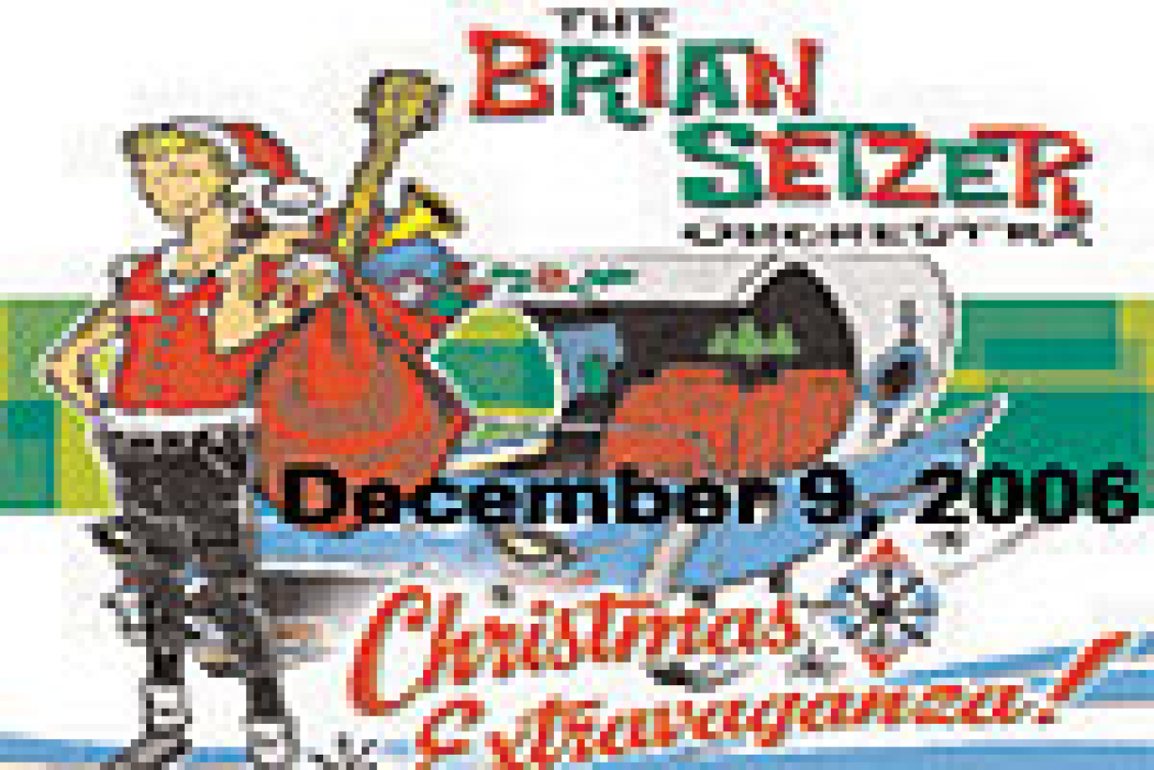 5th annual brian setzer orchestra christmas extravaganza logo 26857