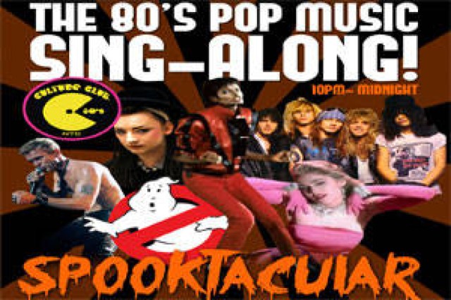 80s spooktacular pop singalong logo 33538