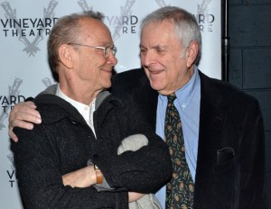 Joel Grey, Bebe Neuwirth, and More Cheer On David Hyde Pierce, John Kander, and <em>The Landing</em> on Opening Night