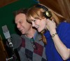 <strong>IN THE STUDIO</strong>: Norbert Leo Butz and Kate Baldwin Record Broadway’s <em>Big Fish</em>