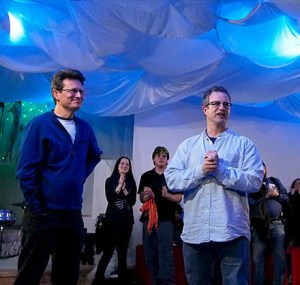 <em>Urinetown</em> Songwriting Team Hollmann and Kotis to Play 54 Below