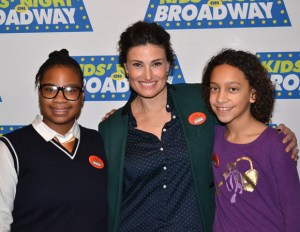 <em>Frozen</em> and <em>If/Then</em> Star Idina Menzel Introduces Kids' Night on Broadway 2014
