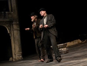 Forget the Super Bowl. Ian McKellen and Patrick Stewart Are Handing Out Hot Chocolate Before Sunday's <em>Waiting for Godot</em> Matinee
