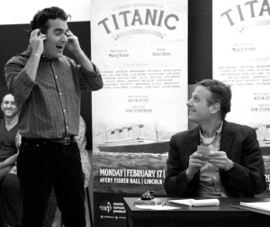 Original Stars Michael Cerveris, Brian d'Arcy James, Martin Moran, and More Rehearse <em>Titanic</em> in Concert