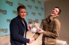 Michael Urie Hands Barbra Streisand's Keys Over to Christopher J. Hanke