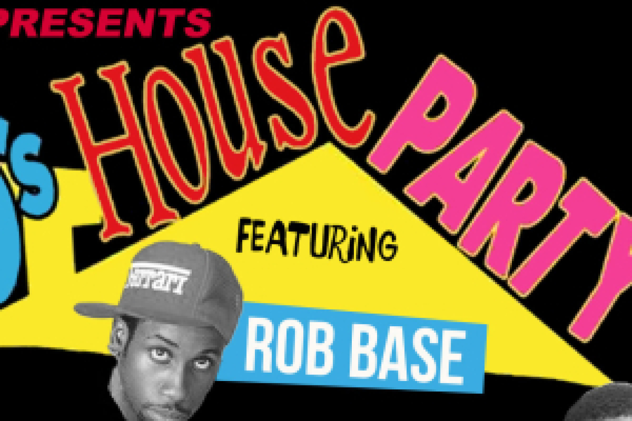 90s house party logo 89277