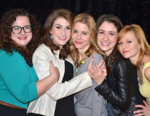 Kerry Butler, Matt Walton, and the Cast of Off-Broadway's <em>Under My Skin</em> Meet the Press