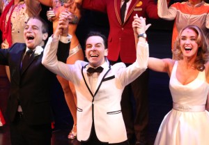 A Glittery Opening Night for Tony Danza, Rob McClure, and Broadway's <em>Honeymoon in Vegas</em>