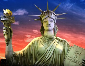 Lady Liberty Comes to Life as a 26-Foot Puppet in Radio City's <em>New York Spring Spectacular</em>