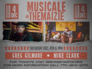 Musicale@TheMaizie – Greg Gilmore & Mike Clark