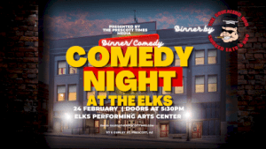 Stand-Up Comedy & Dinner – Feb 2022