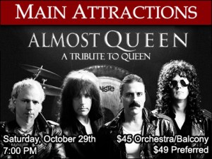 2022 Almost Queen – A Tribute to Queen