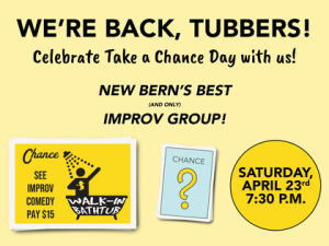 2022 – Walk-In Bathtub IMPROV! 4/23