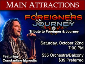 2022 Foreigners Journey – Tribute to Foreigner and Journey