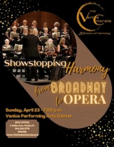 The Venice Chorale: Harmony from Broadway to Opera 04.23.2023