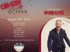 8.6.22 Comedy At Klean – Washington, PA