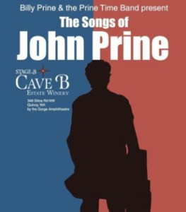 Billy Prine and the Prine Time Band present The Songs of John Prine