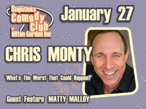 1.27.23 Slapsticks Comedy Club – Uniontown, PA