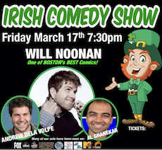 Alpine Grove  – IRISH COMEDY – March 17th