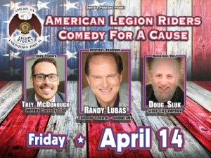 4.14.23 American Legion Riders Comedy For A Cause