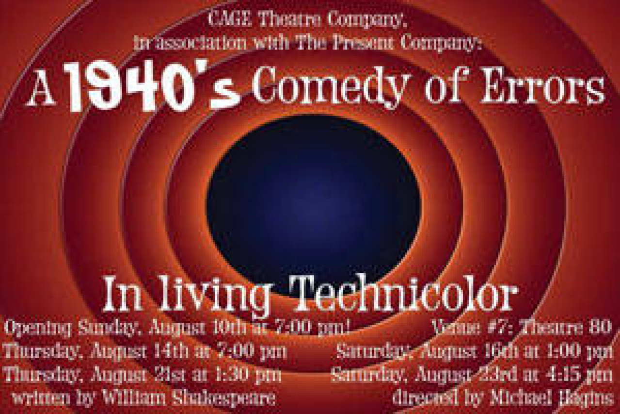 a 1940s comedy of errors logo 40849