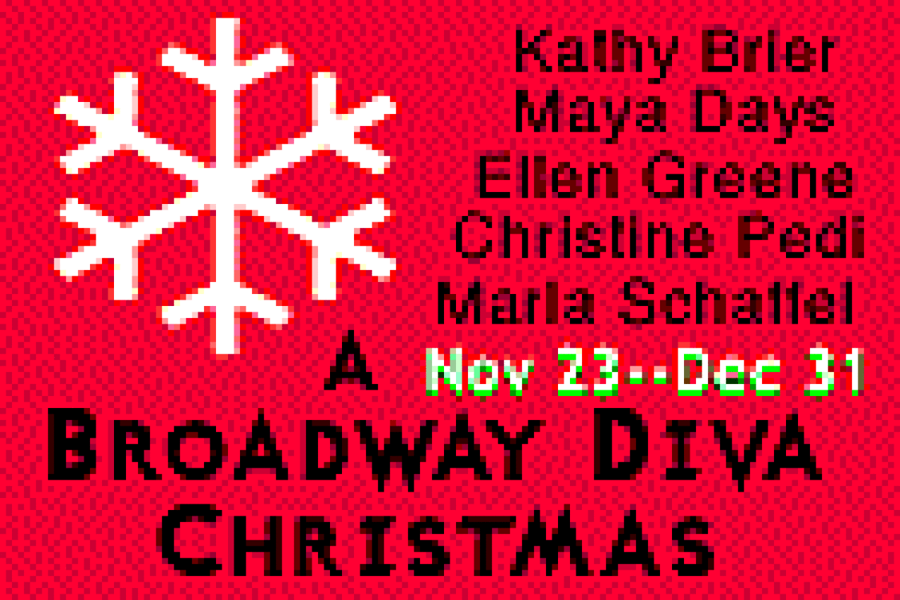 a broadway diva christmas logo 28785