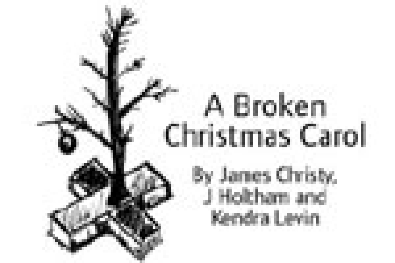 a broken christmas carol logo 28693
