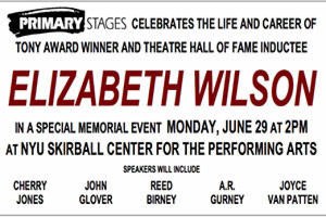 A Celebration of Elizabeth Wilson