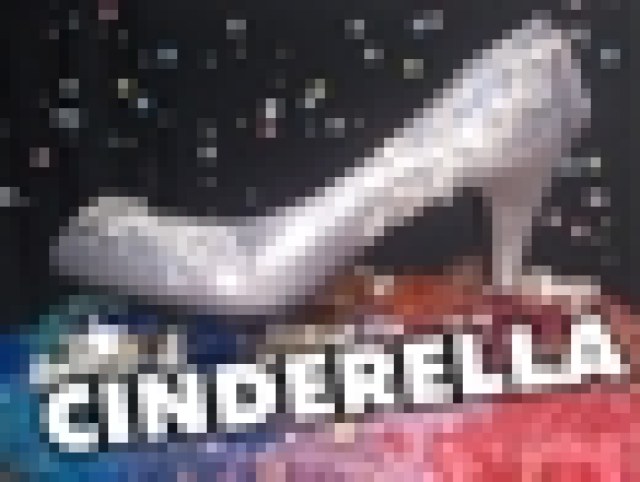 a cinderella happy holiday musical logo 6524