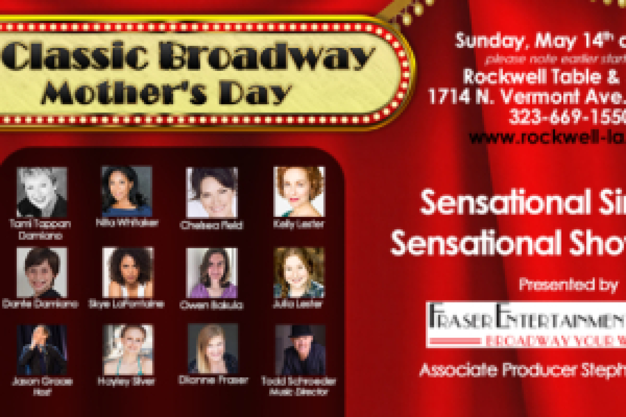 a classic broadway mothers day logo 66807