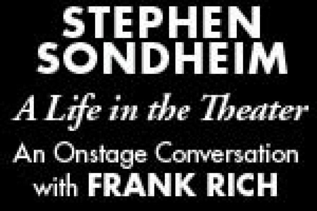 a conversation with stephen sondheim and frank rich logo 21721