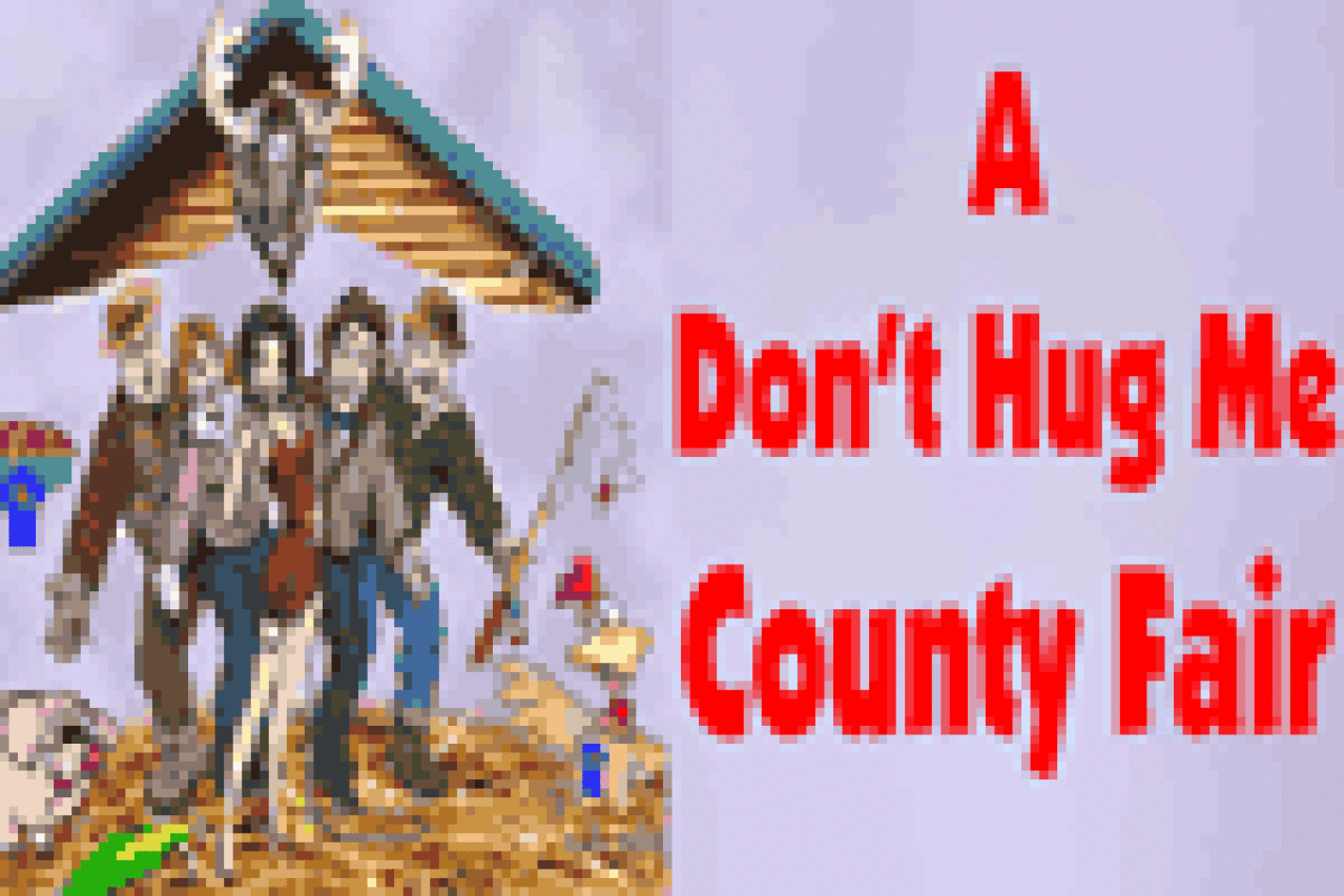 a dont hug me county fair logo 21505