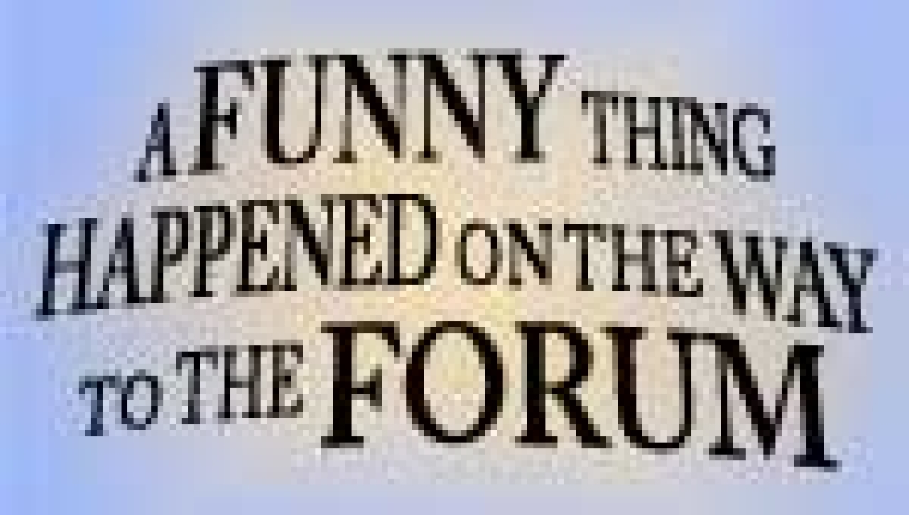 a funny thing happened on the way to the forum logo 8835
