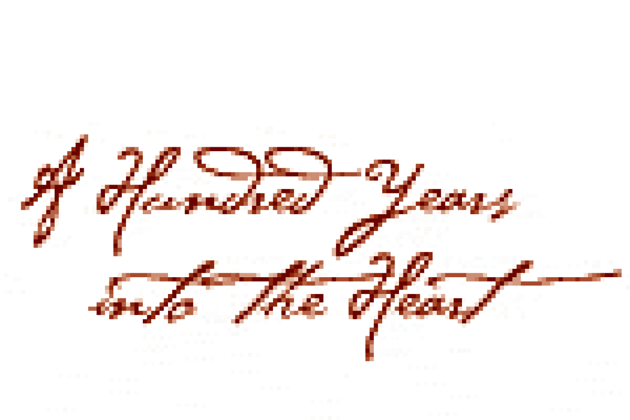a hundred years into the heart nymf logo 3125