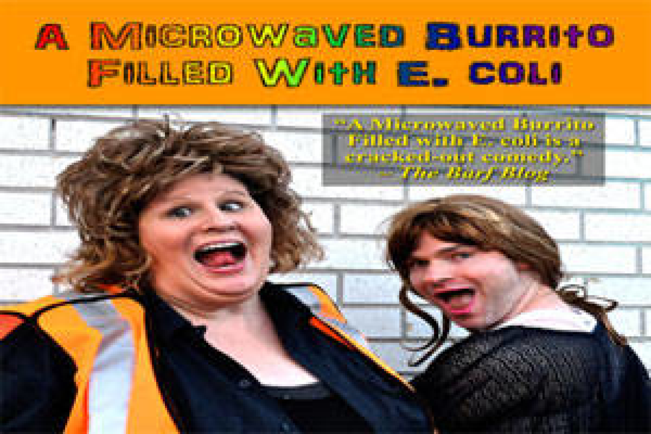 a microwaved burrito filled with e coli logo 59870