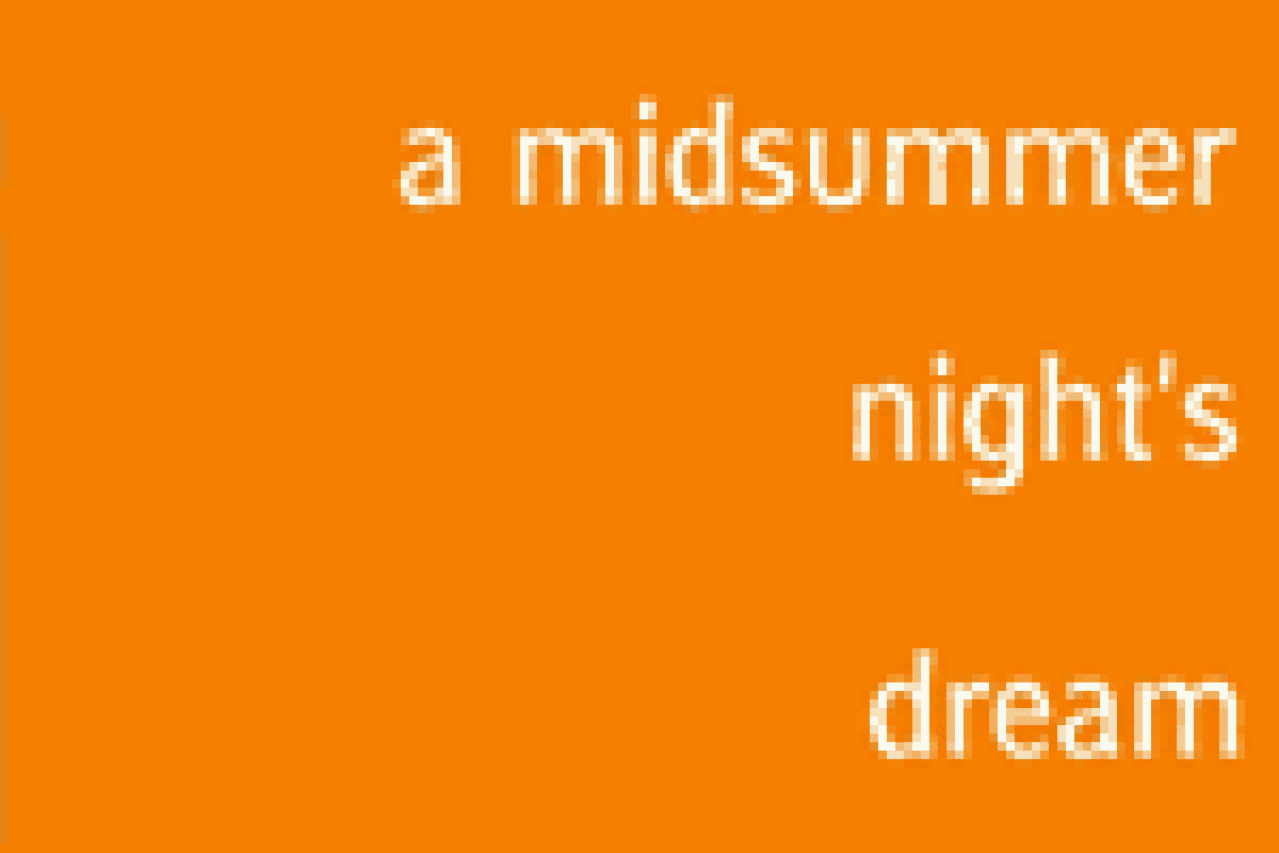 a midsummer nights dream logo 26158