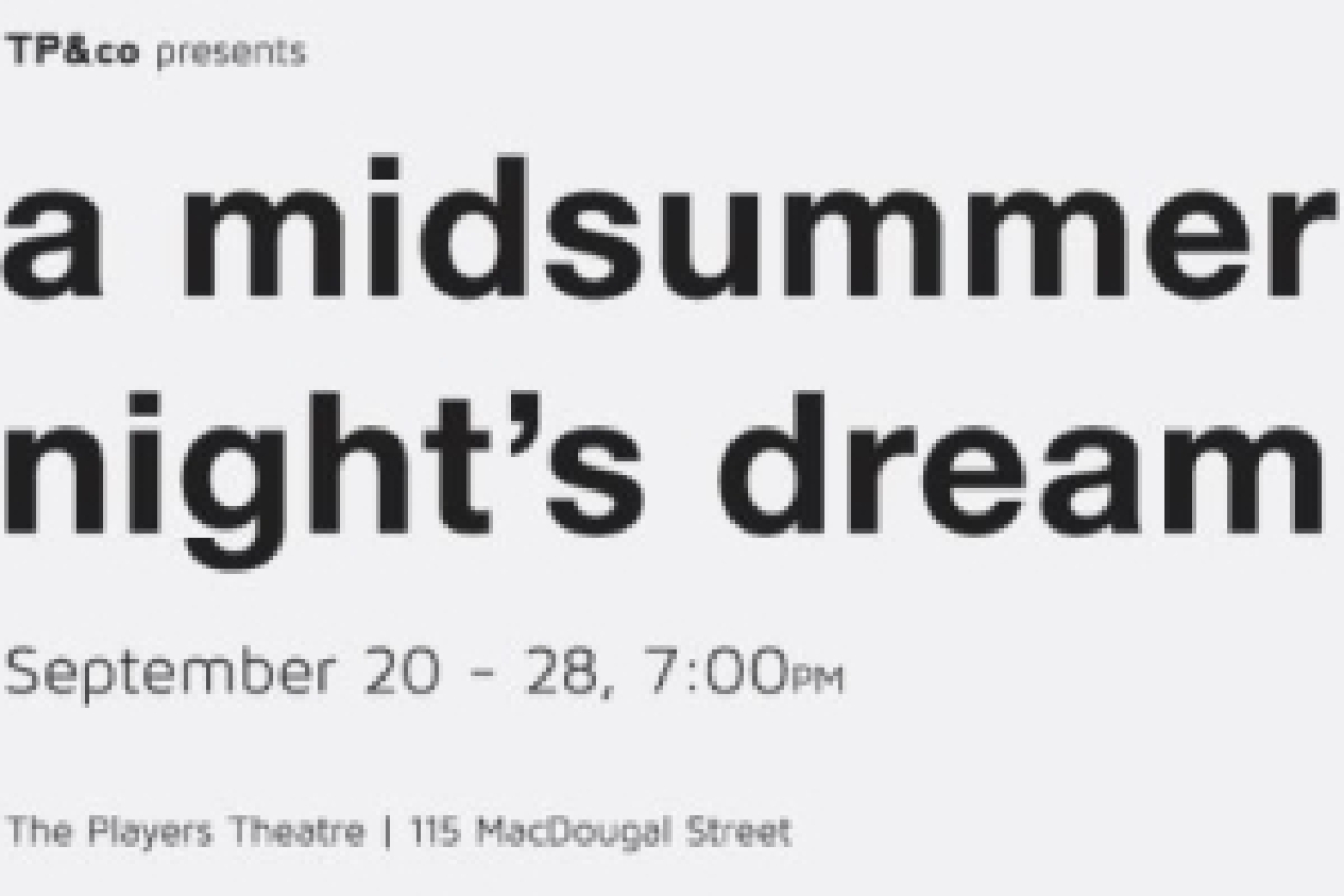 a midsummer nights dream logo 32477