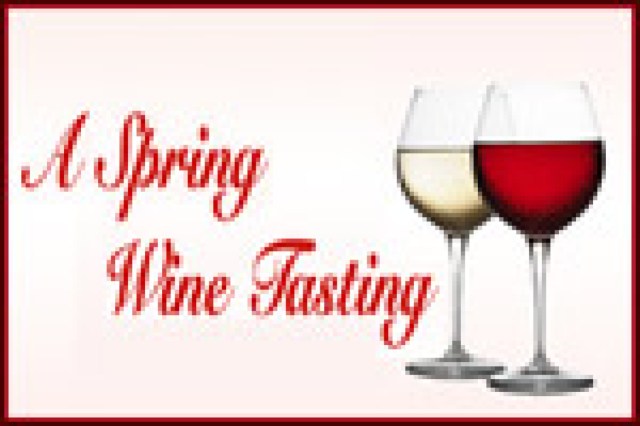 a spring wine tasting logo 26049